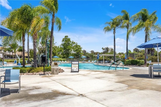 23681 Corte Sabio, Murrieta, CA 92562 - community pool featuring a patio area