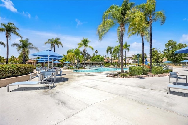 23681 Corte Sabio, Murrieta, CA 92562 - community pool featuring a patio area