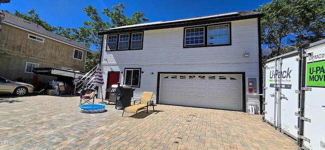 4141 Willow Trl, Frazier Park, CA 93225 - view of front of home with a garage and decorative driveway