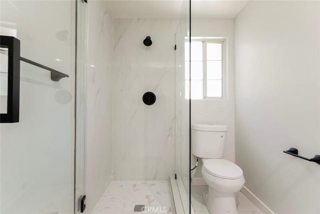 13119 Constable Ave, Granada Hills, CA 91344 - full bath featuring toilet and a marble finish shower