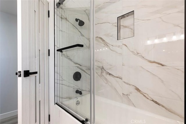 13119 Constable Ave, Granada Hills, CA 91344 - full bathroom with bath / shower combo with glass door