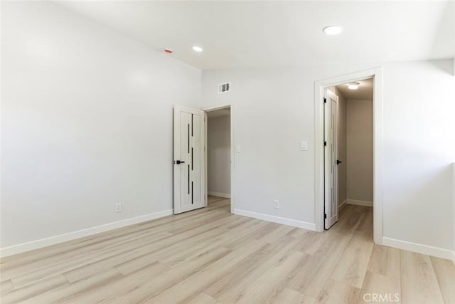 13119 Constable Ave, Granada Hills, CA 91344 - spare room with light wood finished floors and recessed lighting