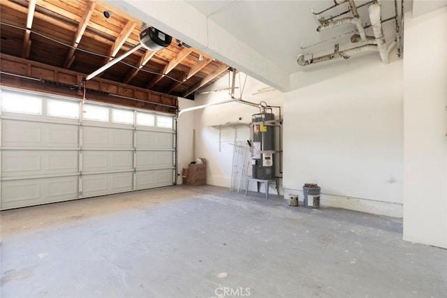 13119 Constable Ave, Granada Hills, CA 91344 - garage featuring water heater and a garage door opener