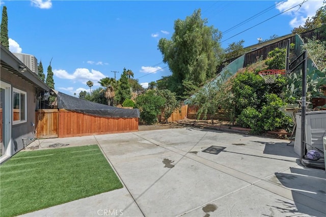 5080 Pearblossom, Riverside, CA 92507 - fenced backyard featuring a patio