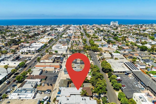 1361 Felspar St Unit 7, San Diego, CA 92109 - aerial overview of property's location featuring a large body of water