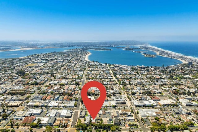 1361 Felspar St Unit 7, San Diego, CA 92109 - drone / aerial view of a large body of water