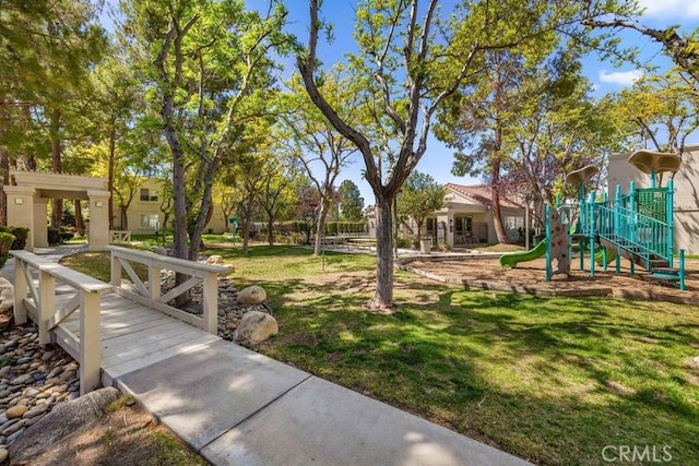 2823 W W Ave K12, Unit 136, Lancaster, CA 93536 - view of home's community featuring a yard