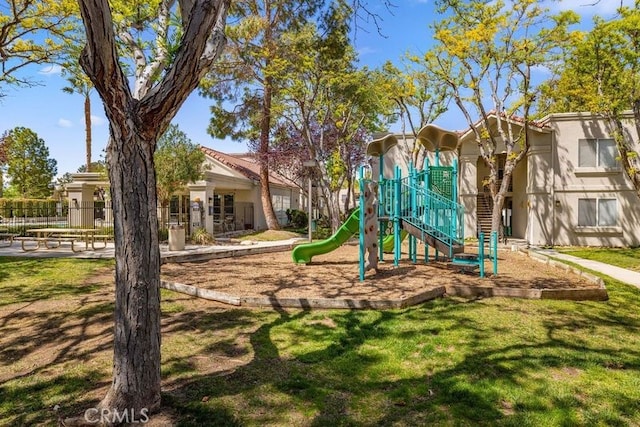 2823 W W Ave K12, Unit 136, Lancaster, CA 93536 - community playground featuring a yard