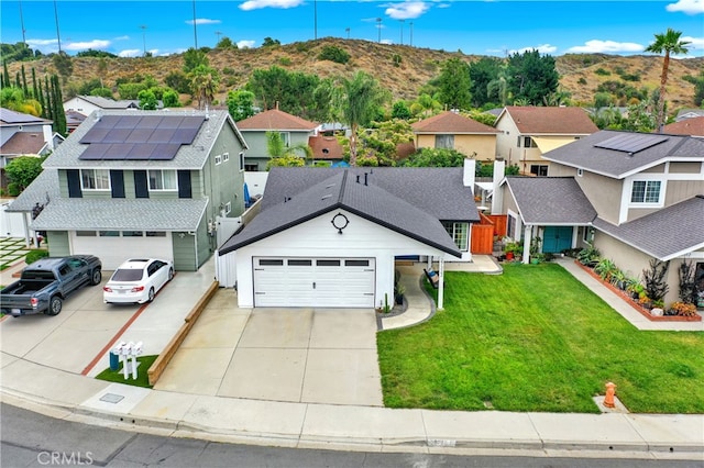 27322 Eastridge Dr, Lake Forest, CA 92630 - aerial perspective of suburban area featuring a mountainous background