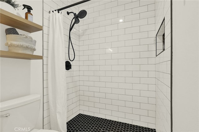 27322 Eastridge Dr, Lake Forest, CA 92630 - bathroom featuring toilet and a tile shower
