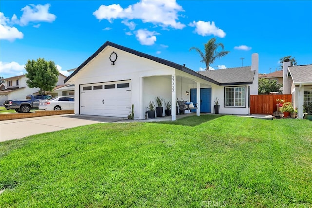 27322 Eastridge Dr, Lake Forest, CA 92630 - ranch-style house featuring a garage, concrete driveway, and stucco siding
