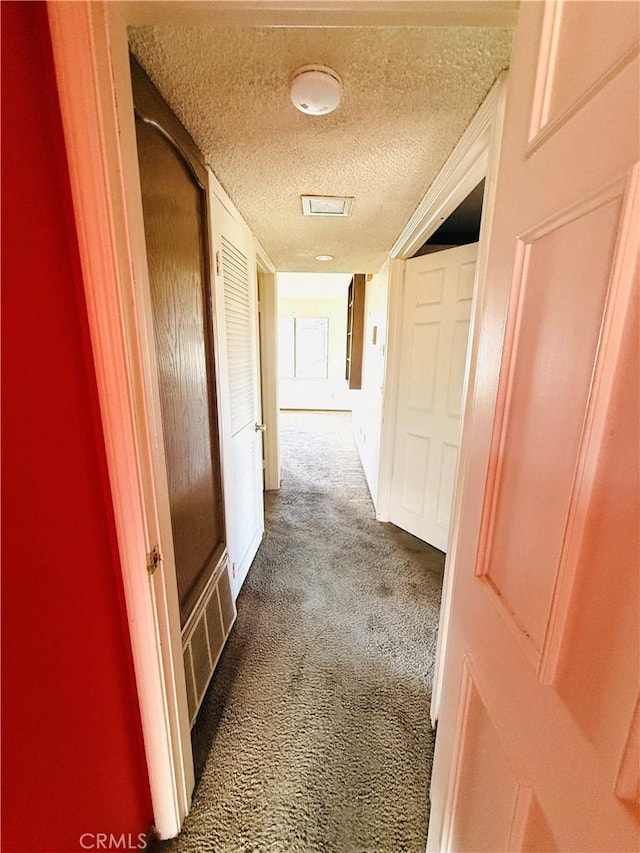 4043 Utah St Unit 8, San Diego, CA 92104 - hall featuring carpet flooring and a textured ceiling