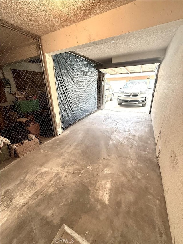 4043 Utah St Unit 8, San Diego, CA 92104 - garage featuring a textured wall