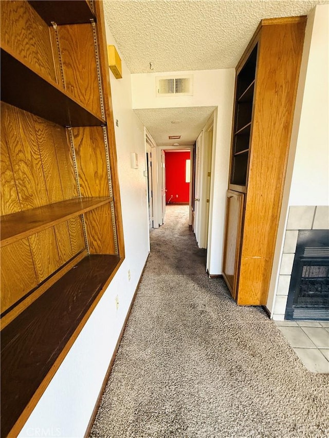 4043 Utah St Unit 8, San Diego, CA 92104 - corridor with carpet and a textured ceiling