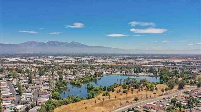 3966 Laurel Ct, Chino Hills, CA 91709 - drone / aerial view of a water and mountain view