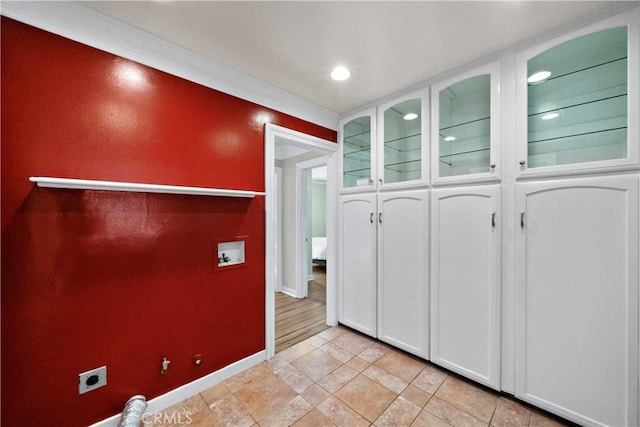 9662 Crosby Ave, Garden Grove, CA 92844 - hall with recessed lighting and crown molding