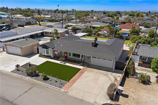 9662 Crosby Ave, Garden Grove, CA 92844 - aerial view of residential area