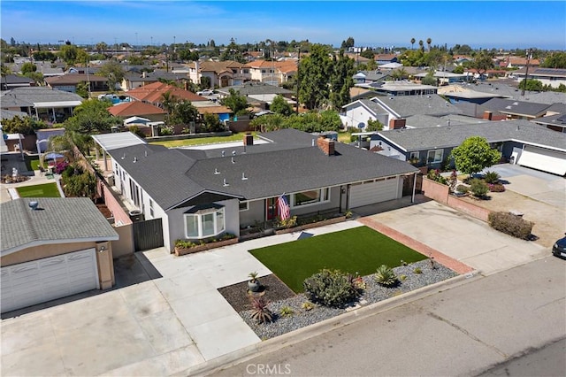 9662 Crosby Ave, Garden Grove, CA 92844 - aerial view of residential area