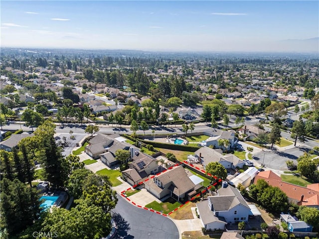 1440 Amanda Pl, Upland, CA 91784 - aerial view of residential area with property boundaries highlighted