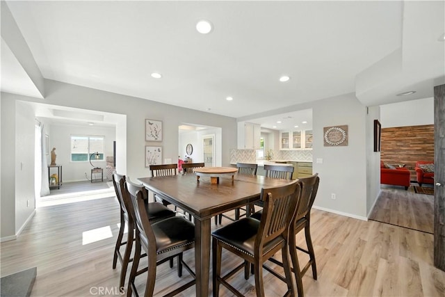 1440 Amanda Pl, Upland, CA 91784 - dining room with light wood finished floors and recessed lighting
