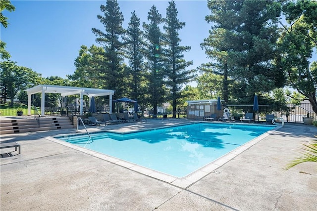 1440 Amanda Pl, Upland, CA 91784 - community pool featuring a patio area
