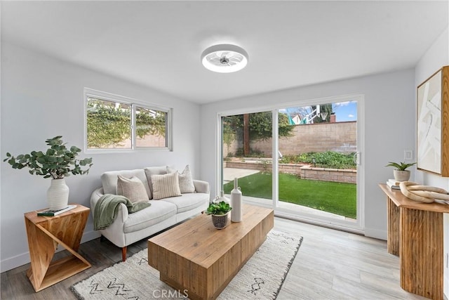 4802 Brookway Ave, Yorba Linda, CA 92886 - living area with healthy amount of natural light and light wood finished floors