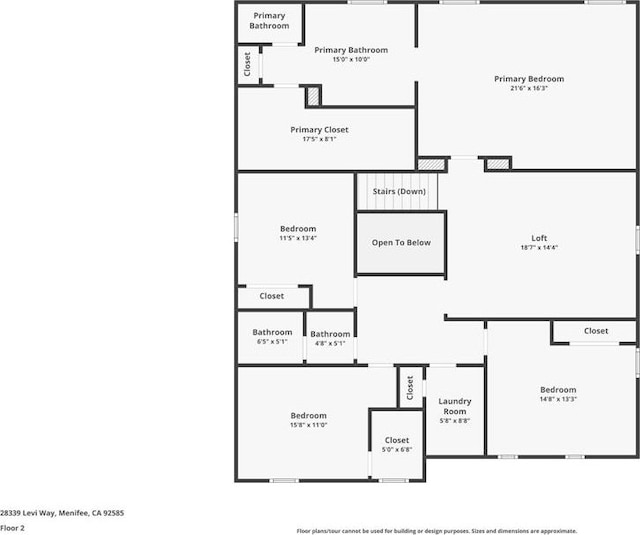 28339 Levi Way, Menifee, CA 92585 - view of room layout
