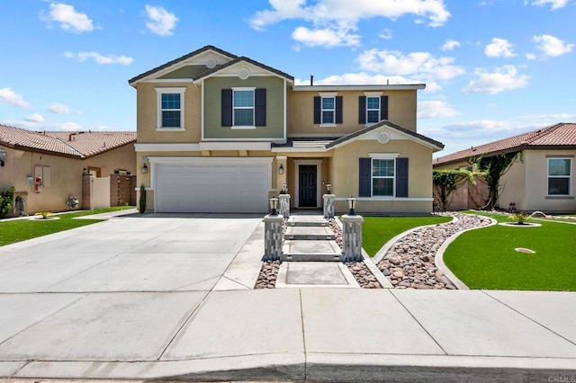 28339 Levi Way, Menifee, CA 92585 - view of front of home with stucco siding, driveway, and an attached garage