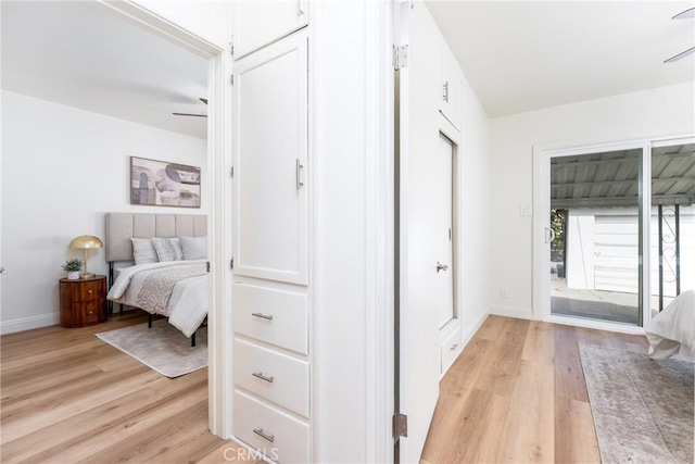 2283 Gaviota Ave, Signal Hill, CA 90755 - bedroom featuring light wood-type flooring and baseboards