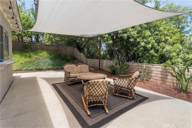 2151 Stonefield Pl, Riverside, CA 92506 - fenced backyard featuring a patio area
