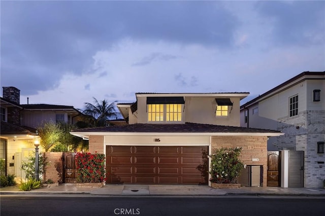 816 Via Lido Nord, Newport Beach, CA 92663 - traditional-style home with stucco siding and a gate
