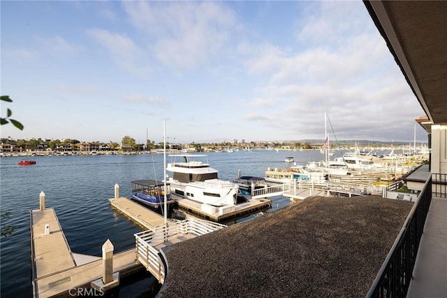 816 Via Lido Nord, Newport Beach, CA 92663 - dock featuring a water view