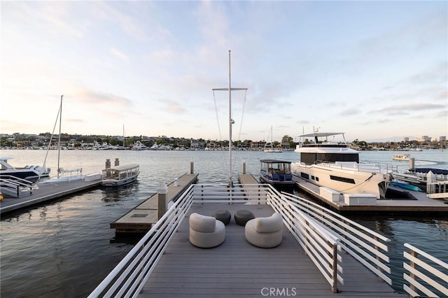 816 Via Lido Nord, Newport Beach, CA 92663 - dock area with a water view