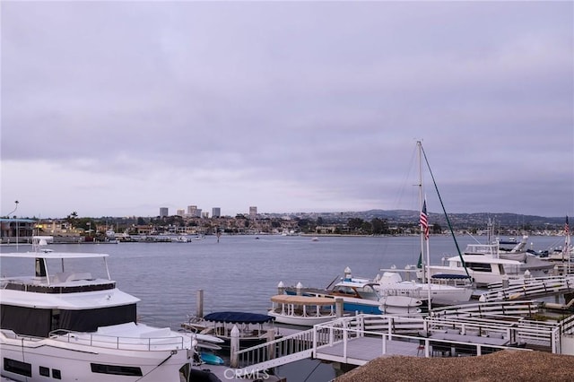 816 Via Lido Nord, Newport Beach, CA 92663 - dock area featuring a water view