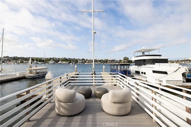 816 Via Lido Nord, Newport Beach, CA 92663 - dock with a water view