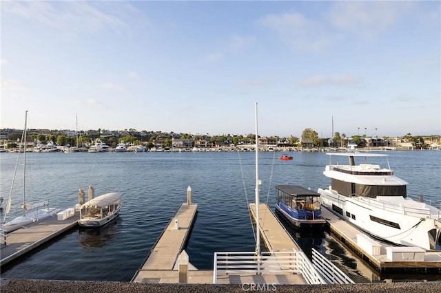 816 Via Lido Nord, Newport Beach, CA 92663 - dock area featuring a water view