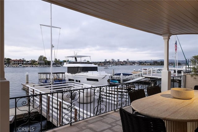 816 Via Lido Nord, Newport Beach, CA 92663 - dock with a water view