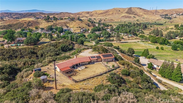 14320 Kiptree Dr, Lake Hughes, CA 93532 - drone / aerial view of mountains