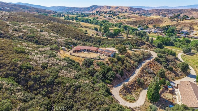 14320 Kiptree Dr, Lake Hughes, CA 93532 - drone / aerial view of a mountainous background