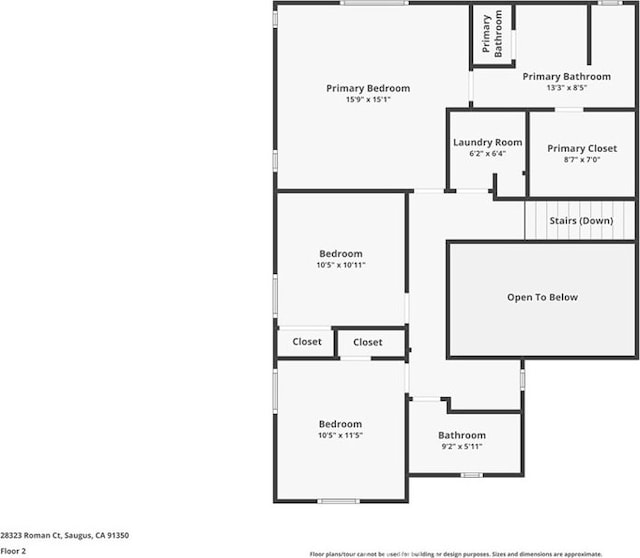 28323 Roman Ct, Saugus, CA 91350 - view of room layout