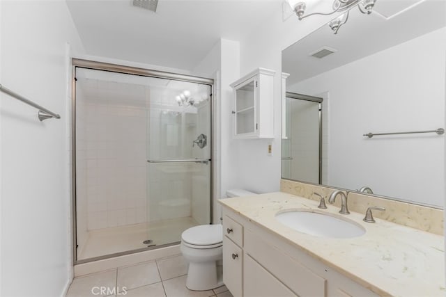 6304 Tamarind St, Oak Park, CA 91377 - full bath with tile patterned floors, a shower stall, and vanity