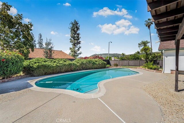 6304 Tamarind St, Oak Park, CA 91377 - view of swimming pool with a fenced backyard and a patio area