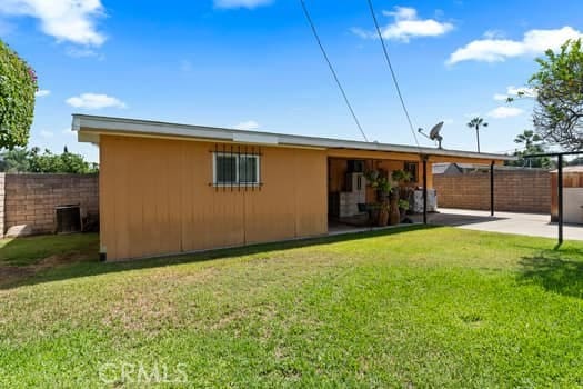 17059 E Groverdale St, Covina, CA 91722 - back of property with a patio area