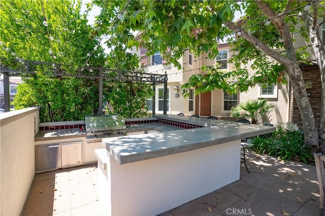 28 Sembrio St, Rancho Mission Viejo, CA 92694 - view of patio / terrace featuring an outdoor kitchen