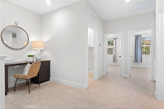 28 Sembrio St, Rancho Mission Viejo, CA 92694 - office area with carpet floors and recessed lighting