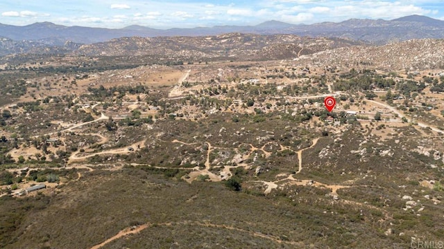 1480 Round Potrero Rd, Potrero, CA 91963 - aerial overview of property's location featuring a mountainous background