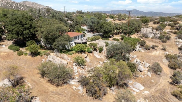 1480 Round Potrero Rd, Potrero, CA 91963 - aerial view of property's location featuring a mountain backdrop