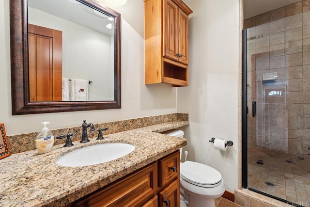 1480 Round Potrero Rd, Potrero, CA 91963 - full bath featuring vanity and a stall shower