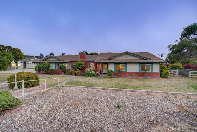 355 Via Vicente, Nipomo, CA 93444 - single story home featuring a chimney and brick siding