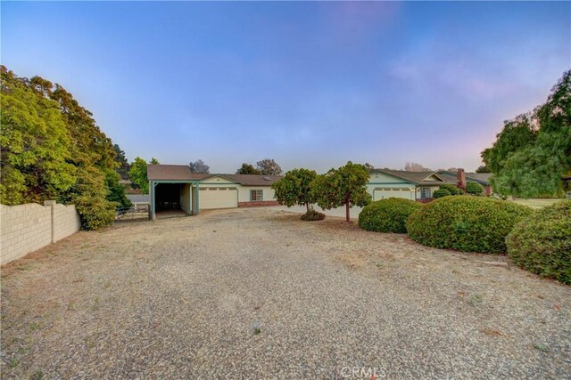 355 Via Vicente, Nipomo, CA 93444 - view of property hidden behind natural elements with driveway
